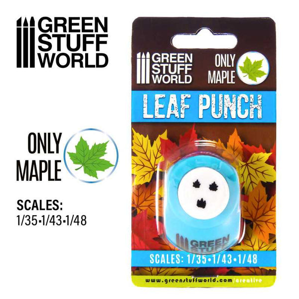 Miniature Leaf Punch MEDIUM BLUE