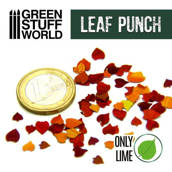 Miniature Leaf Punch DARK GREEN