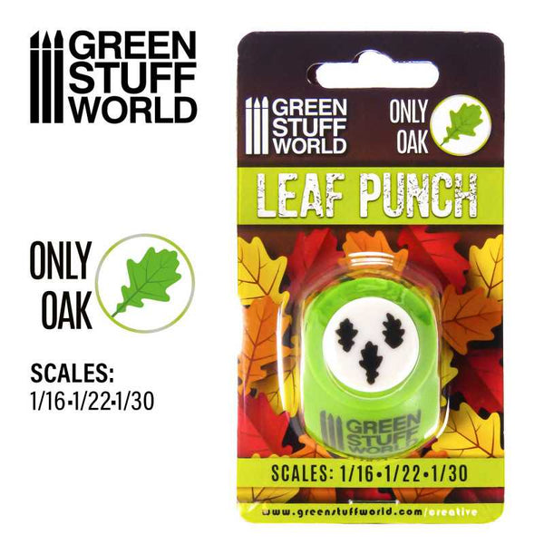 Miniature Leaf Punch LIGHT GREEN