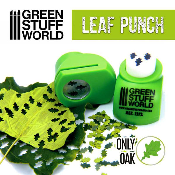 Miniature Leaf Punch LIGHT GREEN