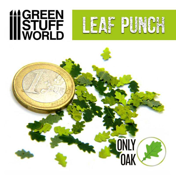 Miniature Leaf Punch LIGHT GREEN