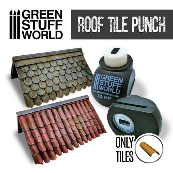Miniature ROOF TILE Punch