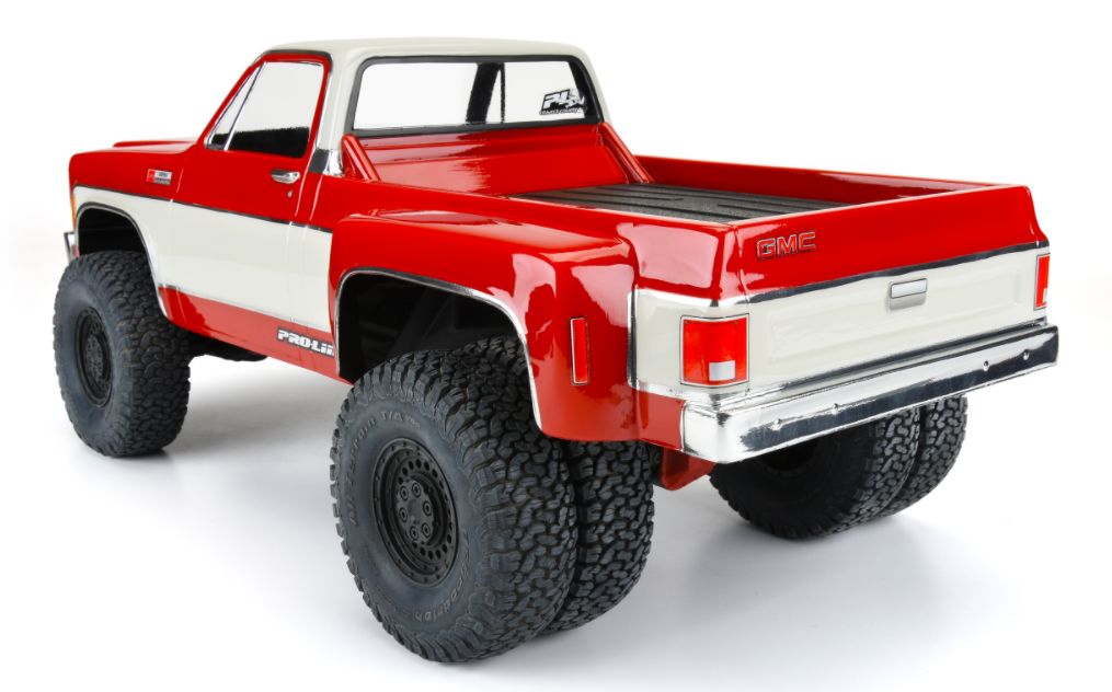 Pro Line 1973 GMC Sierra 3500 Clear Crawler Body 12.3