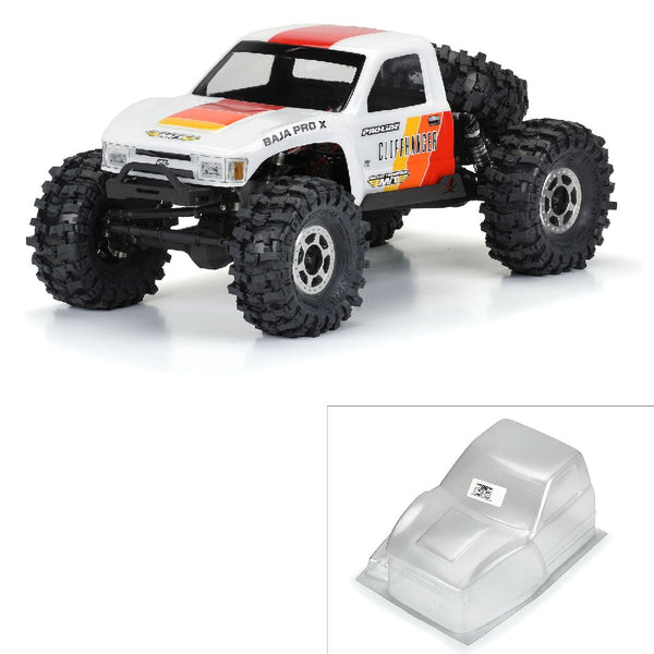 Pro-Line Cliffhanger Cab-Only Clear Body for 12.3" Wheelbase