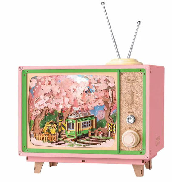 Rolife Sakura Dreamy Tour DIY Music Box 3D Wooden Puzzle