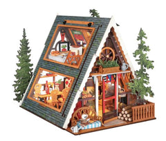 Rolife A-Frame Cabin DIY Miniature House Kit