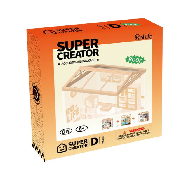 Rolife Dust Proof Roof for Super Creator Super Store