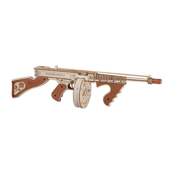 ROKR Thompson Submachine Gun Toy 3D Wooden Puzzle