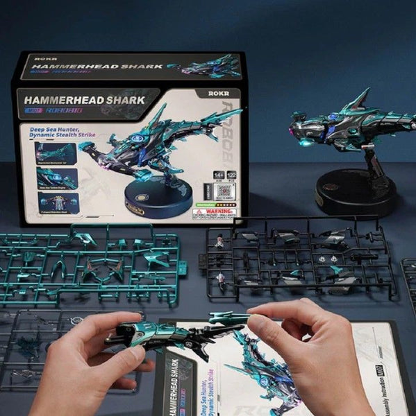 ROKR Hammerhead Shark Mechanical DIY 3D Puzzle