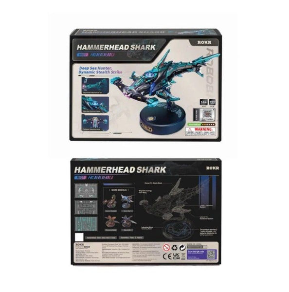 ROKR Hammerhead Shark Mechanical DIY 3D Puzzle