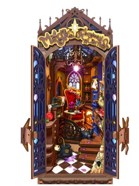 Rolife Magic Fantasy Corner DIY Book Nook Shelf Inset