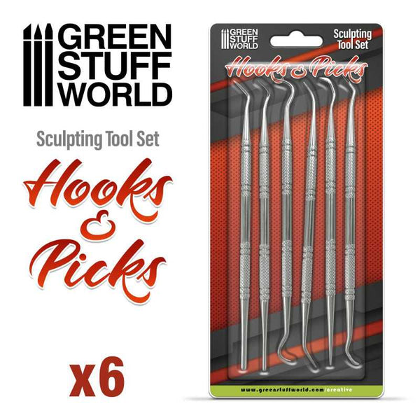 6x Hook and Pick Tool Set