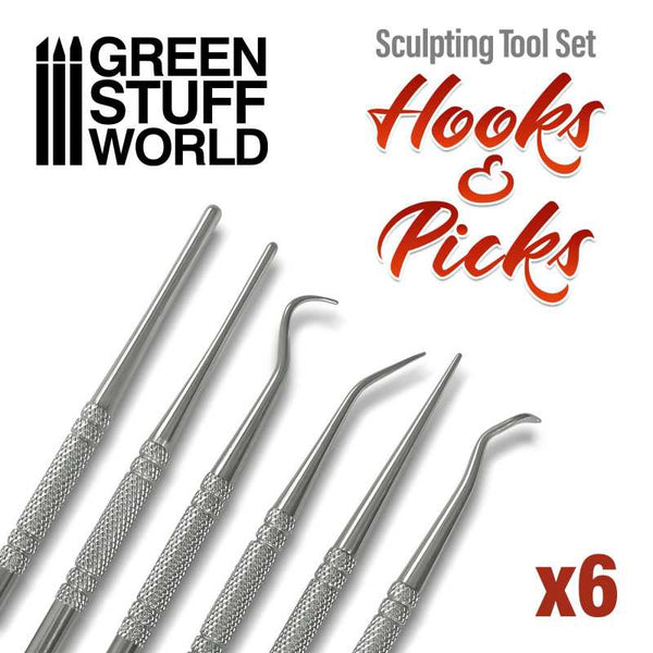 6x Hook and Pick Tool Set
