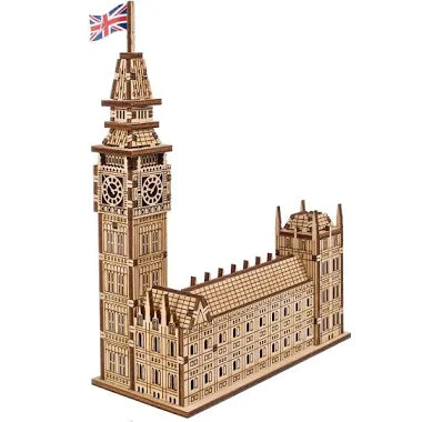 UGears Big Ben 3D Model 63 Pcs (Easy)