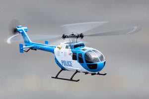 Hero-Copter, 4-Blade RTF Helicopter; Police