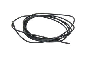 24 Gauge Silicone Wire, 3' Black