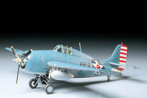 Tamiya 1/48 Grumman F4F-4 Wildcat Plastic Model Airplane Kit