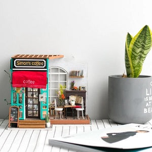 Rolife DIY House; Simon's Coffee Shop