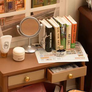 Rolife Sweet Dream Bedroom DIY Plastic Miniature House