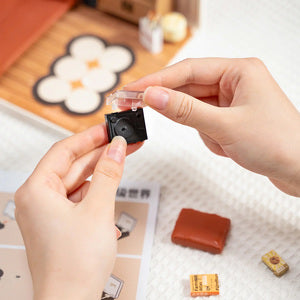 Rolife Cozy Living Lounge DIY Plastic Miniature House