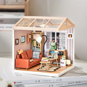 Rolife Cozy Living Lounge DIY Plastic Miniature House