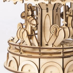 Rolife Merry-Go-Round 3D Wooden Puzzle