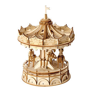 Rolife Merry-Go-Round 3D Wooden Puzzle