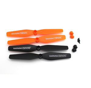 Propeller Set with Screws, Orange & Black (2ea); Stinger 3.0