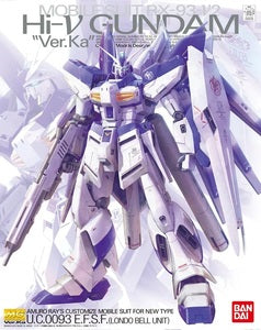 Hi-Nu Gundam (Ver. Ka) "Char's Counterattack", Bandai MG