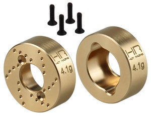 Brass Rear Hub 4.1g, SCX30