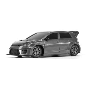 BlackZon Myte R 1/43 Race Car - Grey