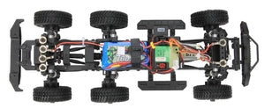 1/24 Tetra24 X3 Portal Edition 6x6 RTR Scale Mini Crawler, V2, Blue