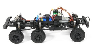 1/24 Tetra24 X3 Portal Edition 6x6 RTR Scale Mini Crawler, V2, Blue