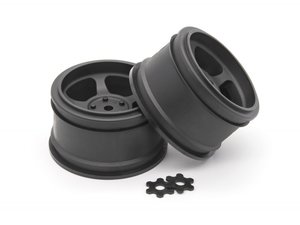 Vintage TA2 31mm Black Wheels, 6mm Offset (2pcs)