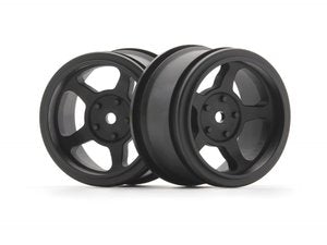 Vintage TA2 31mm Black Wheels, 6mm Offset (2pcs)