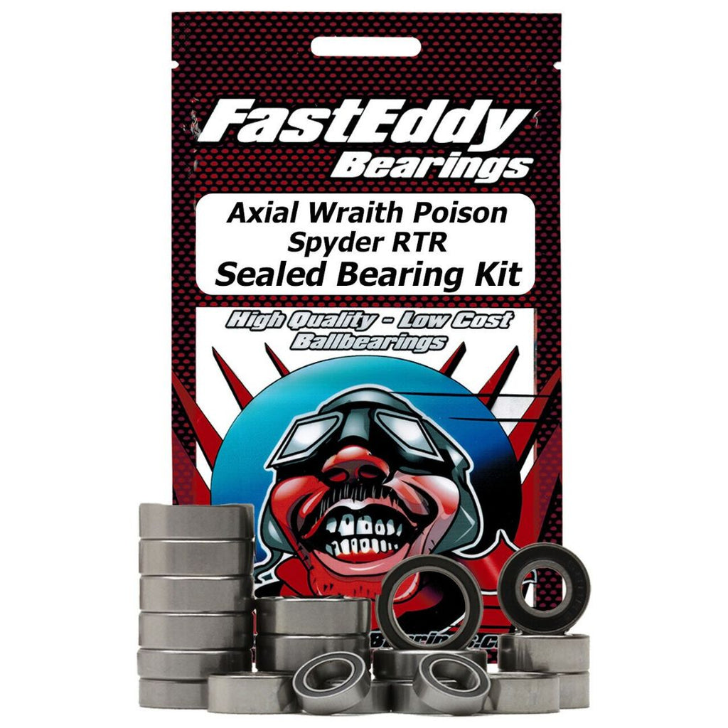Fast Eddy Axial Wraith Poison Spyder RTR Sealed Bearing Kit