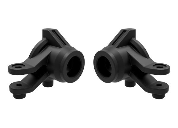 10736 Traxxas Steering blocks, left & right (black)