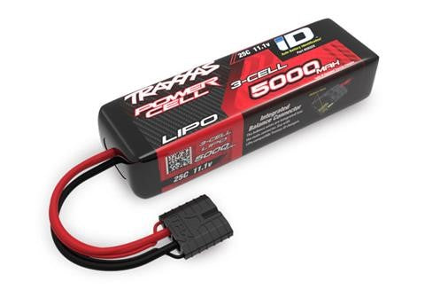 2832X Traxxas 5000mAh 3S 11.1V 25C LiPo iD Connector Soft Case