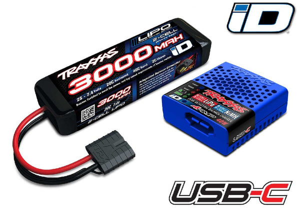2985-2S Traxxas 2S LiPo Completer Pack (Includes #2985 & #2827X)