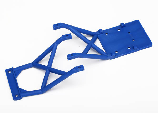 3623X Traxxas Skid plates, front & rear (Blue)