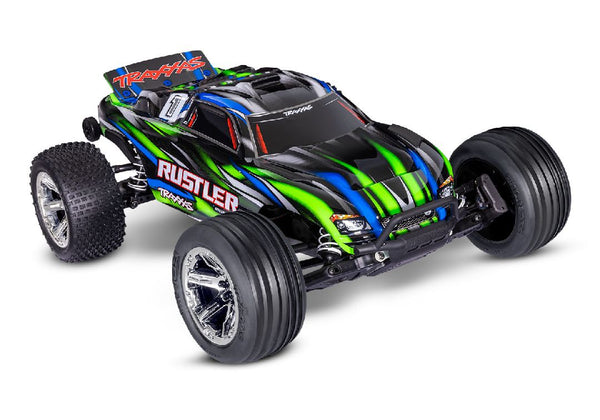 Traxxas 1/10 Rustler BL-2S 2wd RTR - Green