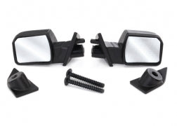 5829 Traxxas Mirrors, Side (Left & Right) with mounts, 2.6x8 BCS (2)