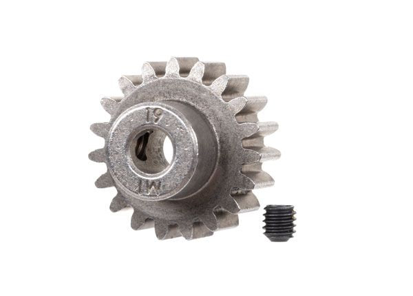 6480X Traxxas Gear, 19-T Pinion (1.0 Metric Pitch) (Fits 5mm Shaft)