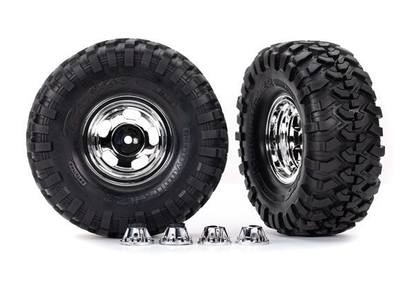 8159X Traxxas Tires & Wh. Ass. Glued 2.2" Canyon Trail Tires (2)