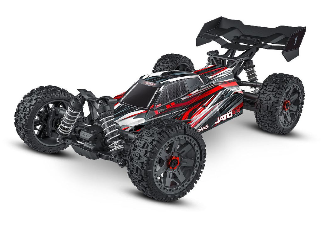 Traxxas 1/8 Jato 4x4 BL-2S 4x4 RTR - Red