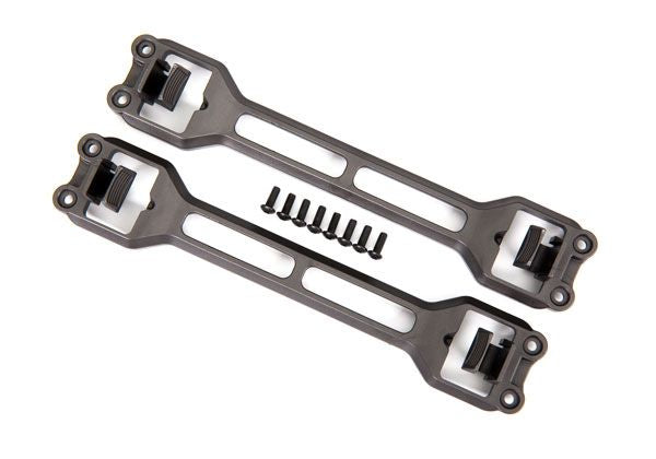 9216 Traxxas Latch, body mount (2)/ 3x8 BCS (8)