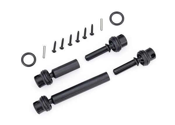 9855 Traxxas Driveshafts, Center, Assembled (F&R)(1/18 w/Long Wheelbase)
