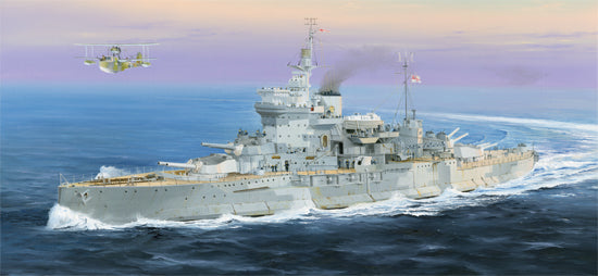 Trumpeter 1/350 Battleship HMS Warspite