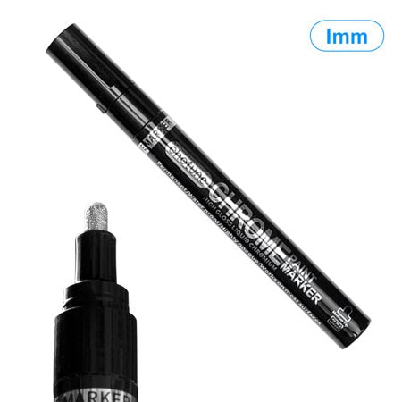 Chotune High Gloss Chrome Paint Marker - 1MM Tip