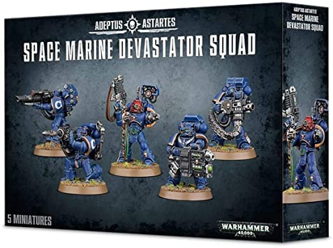 Warhammer Space Marines Devastator Squad